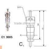 C1 9002 Brass Tubeless Tire Valve Core & Valves Cap thumbnail-4