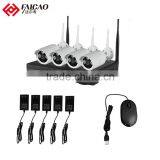 Security Camera System Remote Control Wifi Bullet IP Camera 4 CH NVR KIT thumbnail-4