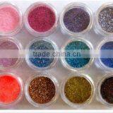12 Color Glitter Acrylic Powder Nail Art Makeup Body Painting thumbnail-1