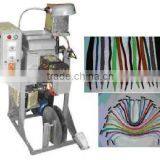 Tipping machine for making rope for gift bags