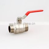 factory supply 1 inch brass male thread ball valve