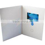 2.4" Inch TFT LCD Video Catalogue Brochure Card for Business Advertising With Battery