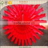 Hangding Round Tissue Paper Fan for Christmas