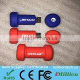 Dumbbell USB Flash Drive / Free Weight USB Flash Drive / Weights Equipment USB Flash Drive