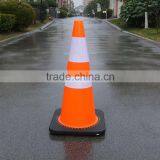 Height 700mm Made From PVC Colored Trafic Cones thumbnail-4