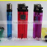 Black Head Plastic Flint Lighter (DQ-64)
