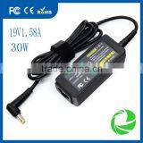 New FOR Acer Laptop Charger 19V 1.58A Mini Notebook Laptop AC Adapter Laptop Power Adapter 30W 5.5*1.7mm thumbnail-1