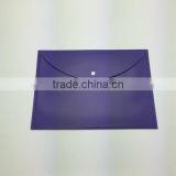 Promotional A4 Pocket Clear Plastic Folder With Snap Button thumbnail-2