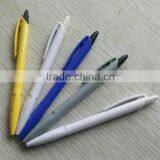 Export Products List Solid Color Barrel and Plunger Custom Logo Plastic Pen thumbnail-4