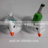 Plastic Inflatable Floating Swan Cup Holders thumbnail-2