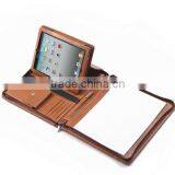 BOSHIHO Zip Leather File Folder for Ipad,card,money,paper Etc
