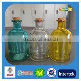 Glass Perfume Diffuser Bottle With Wooden Cap