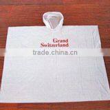 PVC Poncho/Logo Printed Rain Poncho/ Rain Poncho With Hood thumbnail-1