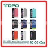 High Quality Shell Shockproof PC Bumper Frame Cell Phone Dual Color Back Cover Skin Case for Iphone 6 6s Plus thumbnail-3