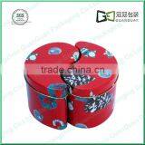EU Standard China Supplier Customized Irregular Tin Box