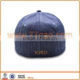 Hot Sale Custom Design Structured Denim Fabric Snapback Cap With Your Own Logo thumbnail-2