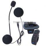 SZwinzon V8 Motorcycle Bluetooth Helmet Intercom Headset 5 Riders Talk at The Same Time Remote Control NFC FM 1200M thumbnail-1