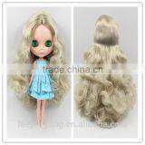 High Quality Long Deep Curly Dark Blonde Neo Blythe Doll Wigs thumbnail-1