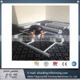 Easy Operating Steel Shelves Pillars Roll Forming Machine Reached Quality Detection Standards thumbnail-6