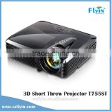 Multimedia HD Hologram Video Projector Home theater 1080P Full hd Short throw Projector