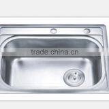 Stainless Steel Sink TCT6345S Topmounted Kitchen Sink thumbnail-1