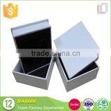 New Stylish White Small Custom Pretty Jewelry Trinket Box With Lid thumbnail-2
