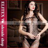 Wholesale Black Crochet Fashion Woman Sexy Lingerie Hot Full Body Stocking thumbnail-1