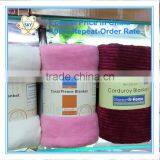 Super Soft P/D Coral Fleece Blanket thumbnail-2