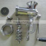 Hot Sale 8# Stainless Steel Manual Meat Mincer Machine