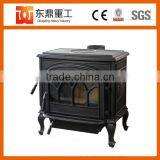 Big Size Indoor Freestanding Enamel Fireplace/wood Burning Stove for Home Heating DHF737 thumbnail-4