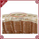 Round Shape Slide Side Fruit Bucket French Baguette Display Rattan Bread Basket thumbnail-6