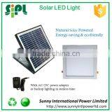 15W Solar Panel Green Power Indoor House Lighting Flat LED Panel Day & Night Light thumbnail-3