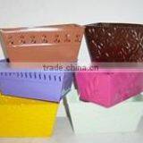 Colorful Planters With Assorted Colors and Designs, Powder Coated Finish ,durable and Cheap thumbnail-1