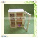 Small Handles Screen Window Design Stand Wooden Box thumbnail-6