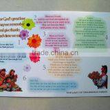 Custom Printed Plastic Placemats thumbnail-1