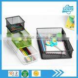 New Product 3 Tier Metal Mesh Office Desk Organizer/Stationery Holder/Desk Storage thumbnail-1