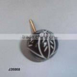 Resin Knob With Patterns Available in Other Colour and Patterns thumbnail-1
