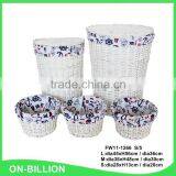 Vintage Quality Wholesale Decoration of the Dirty Wicker Laundry Baskets thumbnail-2