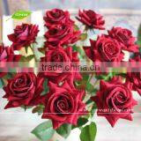 FLS010-3 GNW China Artificial Flowers Wholesale for Stage Wedding Decoration Flower Rose thumbnail-1