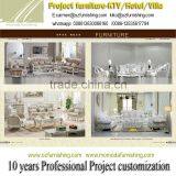 HM09-Living Room Furniture Set and Antique Armchairl and Coffee Table thumbnail-1