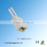 E11 Telephone Lamp Holde Fitting thumbnail-1