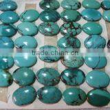 Oval Natural Turquoise Ring Cabochons thumbnail-1