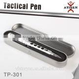 Self Defense Tool 6061Aluminum Steel Hollow Out Tactical Ball Point Pen,glass Breaker 2 in 1 TP-301 thumbnail-5