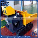 Factory Supply Cheap Price Garden Hydraulic Crawler Mini Dumper thumbnail-4