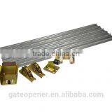 Sliding Gate Use Tracks And Wheels Installed On The Concrete Floor thumbnail-2