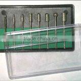 HIGH QUALITY 8 PIECE DIFFERENT SHAPES DIAMOND ABRASIVE GRINDING MOUNTED POINT SET WITH 2.35mm SHANK