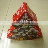 X-mas Tree Shaped Tin Box thumbnail-1
