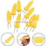 Safe Mini Corn on the Cob Holders Skewers Needle Prongs Fork Picks Kitchen BBQ thumbnail-2
