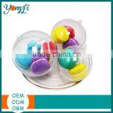 Round Shape Ball Food Grade Round Plastic Cake Containers thumbnail-1