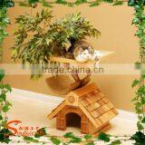 China Manufacturer Wholesale Artificial Tree & Wooden House & Cat Tree House thumbnail-1